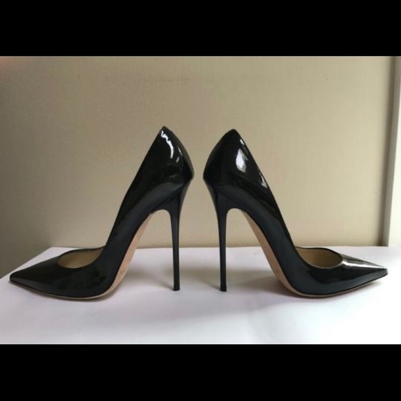 Jimmy Choo Black Patent Anouk pumps - Picture 5 of 7